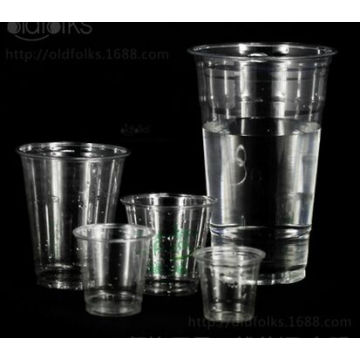 Pet / PP High Quality Disposable Plastic Cups for Juice / Disposable Cup